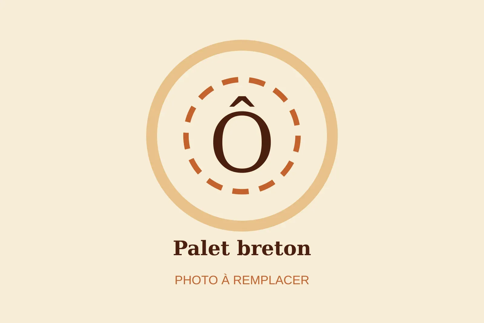 Un jeu de palet breton en bois installé sur une table, les palets en laiton posés à côté.